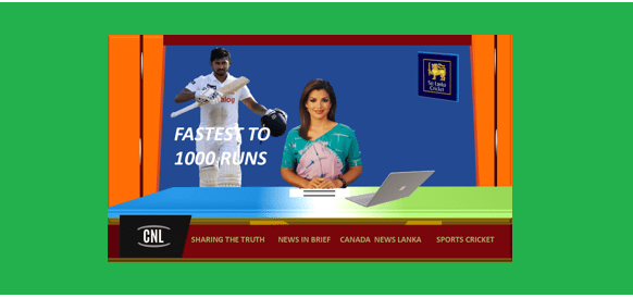 ටෙස්ට් ක්‍රිකට් ලොවේ වේගවත්ම ලකුණු දහස..Fastest to 1000 Runs-Sri Lanka Kamindu Mendis